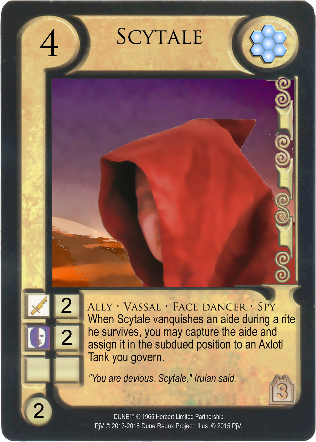 Prelude to Dune Redux - Scytale by Hannibalpjv on DeviantArt